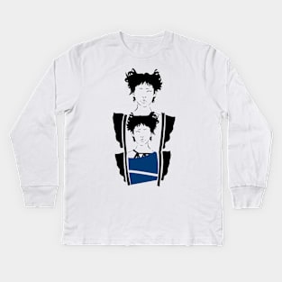 me, myself and I Kids Long Sleeve T-Shirt